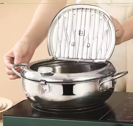 Olla Freidora con Escurridor Integrado