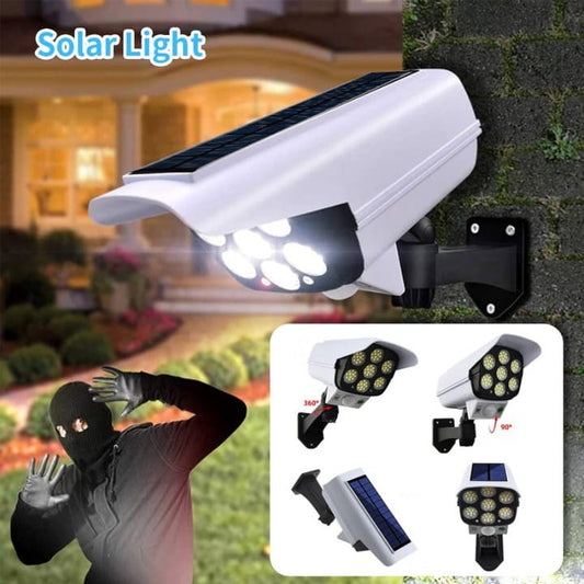 Foco Led Solar Estilo Cámara